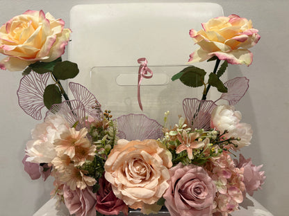 Timeless Silk Blooms in Acrylic with "Daisy" perfume