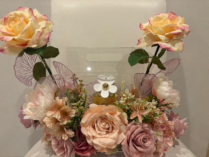 Timeless Silk Blooms in Acrylic with "Daisy" perfume